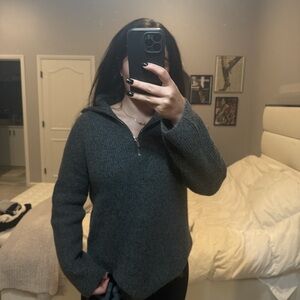 H&M Dark Gray Turtleneck Sweater